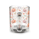 Halloween Pumpkin Glass Mug