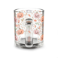 Halloween Pumpkin Glass Mug