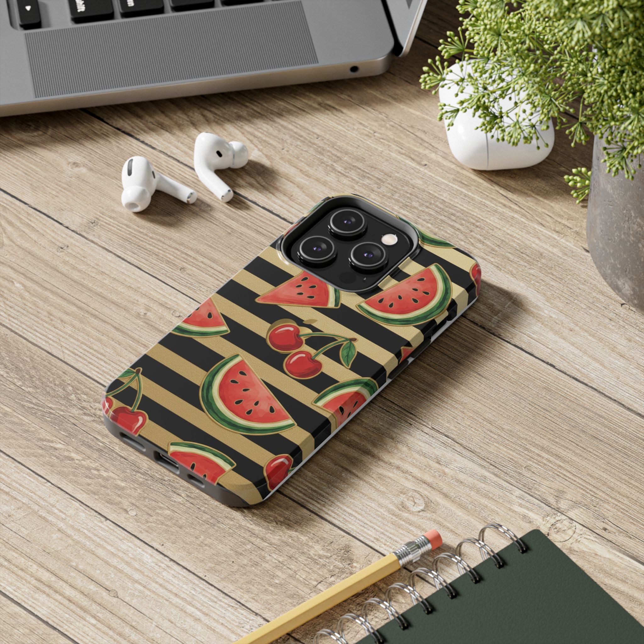 Watermelon and Cherry Phone Cases