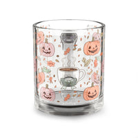 Halloween Pumpkin Glass Mug
