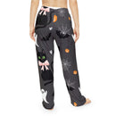 Halloween Cat Pajama Pants for Women