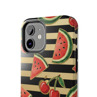 Watermelon and Cherry Phone Cases