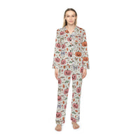 Women's Halloween Satin Pajamas