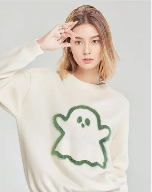 Glow in the Dark Ghost Sweater
