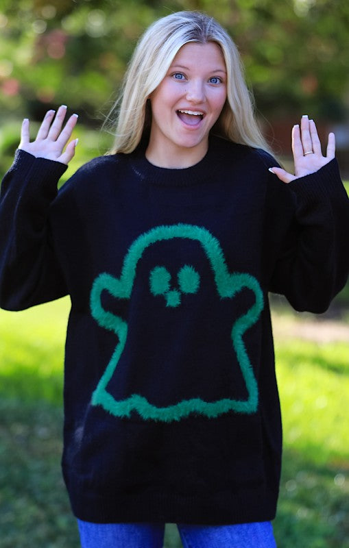 Glow in the Dark Ghost Sweater