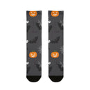 Halloween Themed Sublimation Crew Socks | Fun, Cozy Footwear for Fall, Perfect for Parties, Gift for Halloween Lovers, Spooky Style