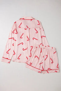 Candy Cane Pajama Set