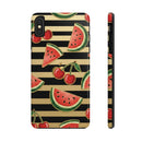 Watermelon and Cherry Phone Cases