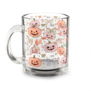 Halloween Pumpkin Glass Mug
