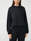 Millennia Zip Up Dropped Shouder Active Hoodie