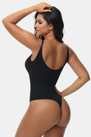 Spaghetti Strap Tummy Control Bodysuit