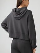 Millennia Zip Up Dropped Shouder Active Hoodie