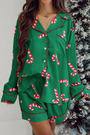 Candy Cane Pajama Set