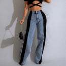 Denim Stripe Jeans - Pre-sale